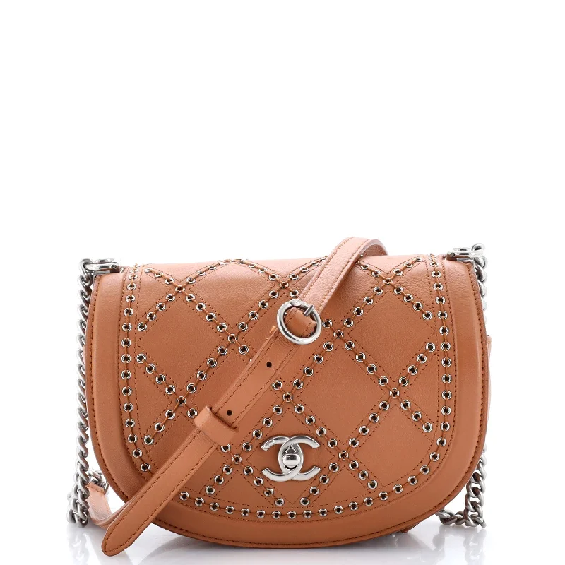 Women's Shoulder Bag with Zippered Pockets in Orange for SafetyEmbroidered Denim Shoulder Bag in Blue for a Vintage VibeCoco Eyelets Round Flap Bag Quilted Calfskin Small Women's Shoulder Bag with Zippered Pockets in Orange for SafetyEmbroidered Denim Shoulder Bag in Blue for a Vintage VibeCoco Eyelets Round Flap Bag Quilted Calfskin Small