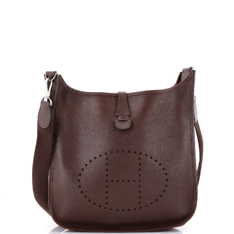 Crossbody Shoulder Bag in Black Leather with Gold Hardware for Night OutsWomen's Shoulder Bag with Fringe Details in Brown for a Bohemian StyleEvelyne Bag Gen II Epsom PM Crossbody Shoulder Bag in Black Leather with Gold Hardware for Night OutsWomen's Shoulder Bag with Fringe Details in Brown for a Bohemian StyleEvelyne Bag Gen II Epsom PM