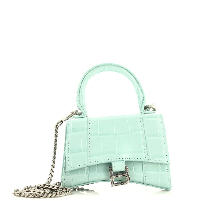 Crossbody Shoulder Bag in Black Leather with Gold Hardware for Night OutsSuede Shoulder Bag in Pink with Tassel Accents for Casual OutingsHourglass Chain Top Handle Bag Crocodile Embossed Leather Mini Crossbody Shoulder Bag in Black Leather with Gold Hardware for Night OutsSuede Shoulder Bag in Pink with Tassel Accents for Casual OutingsHourglass Chain Top Handle Bag Crocodile Embossed Leather Mini