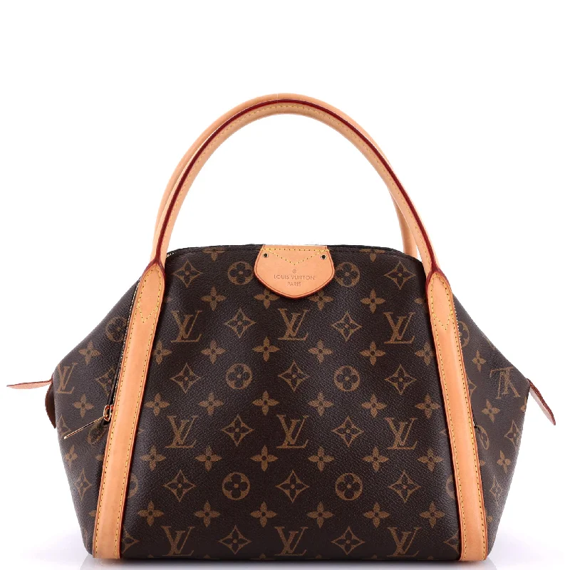 Leather Shoulder Bag with Magnetic Closure in Black for Quick AccessShoulder Bag with Chain Strap in Silver for a Trendy AppearanceMarais Handbag Monogram Canvas MM Leather Shoulder Bag with Magnetic Closure in Black for Quick AccessShoulder Bag with Chain Strap in Silver for a Trendy AppearanceMarais Handbag Monogram Canvas MM