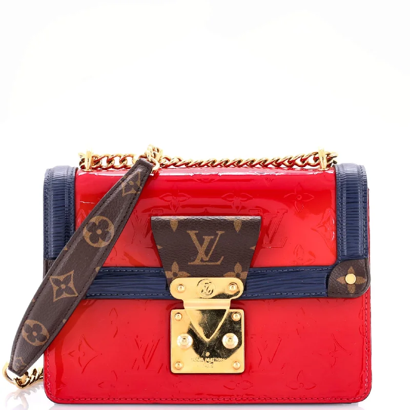 Women's Large Leather Shoulder Bag in Brown with Multiple Compartments for WorkPvc Shoulder Bag in Clear with Glitter for a Fun and Modern LookWynwood Handbag Monogram Vernis with Monogram Canvas and Epi Leather Women's Large Leather Shoulder Bag in Brown with Multiple Compartments for WorkPvc Shoulder Bag in Clear with Glitter for a Fun and Modern LookWynwood Handbag Monogram Vernis with Monogram Canvas and Epi Leather